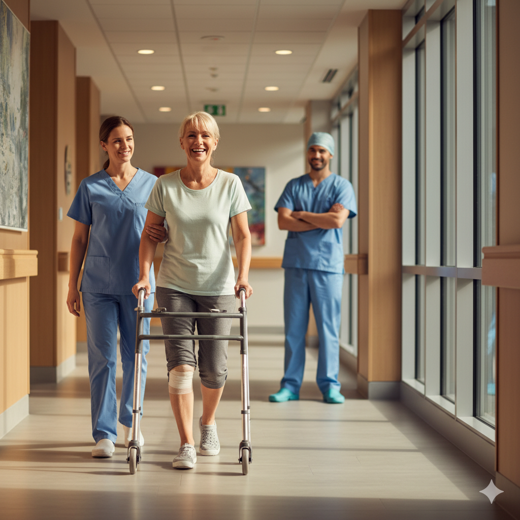 Hip replacement surgery